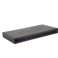 Excel Enbeam 24 Way Multimode Fibre Optic Panel 24 LC Duplex 48F + Pigtail & Cassette Violet